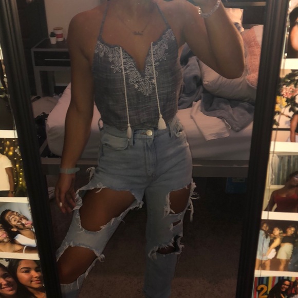 Abercrombie & Fitch Tops - Blue top. Abercrombie and Fitch